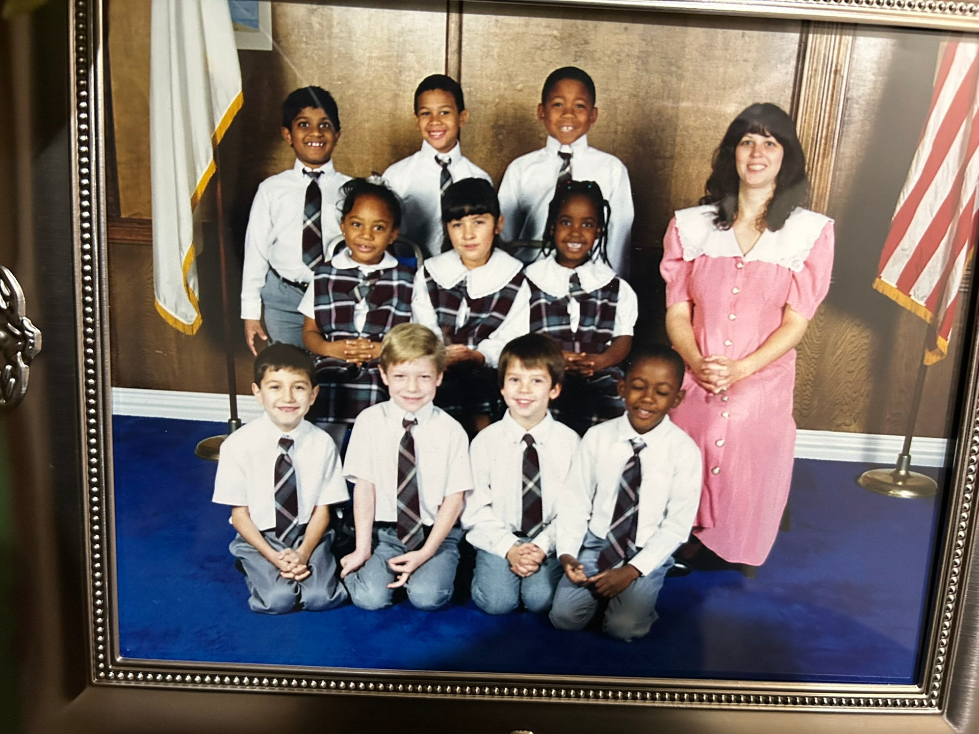 Simon's grade school class photo